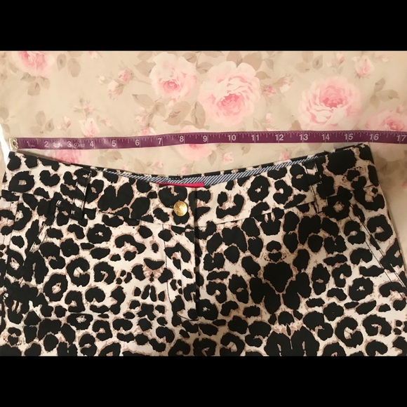 Macbeth collection animal print shorts SZ M - Picture 5 of 6